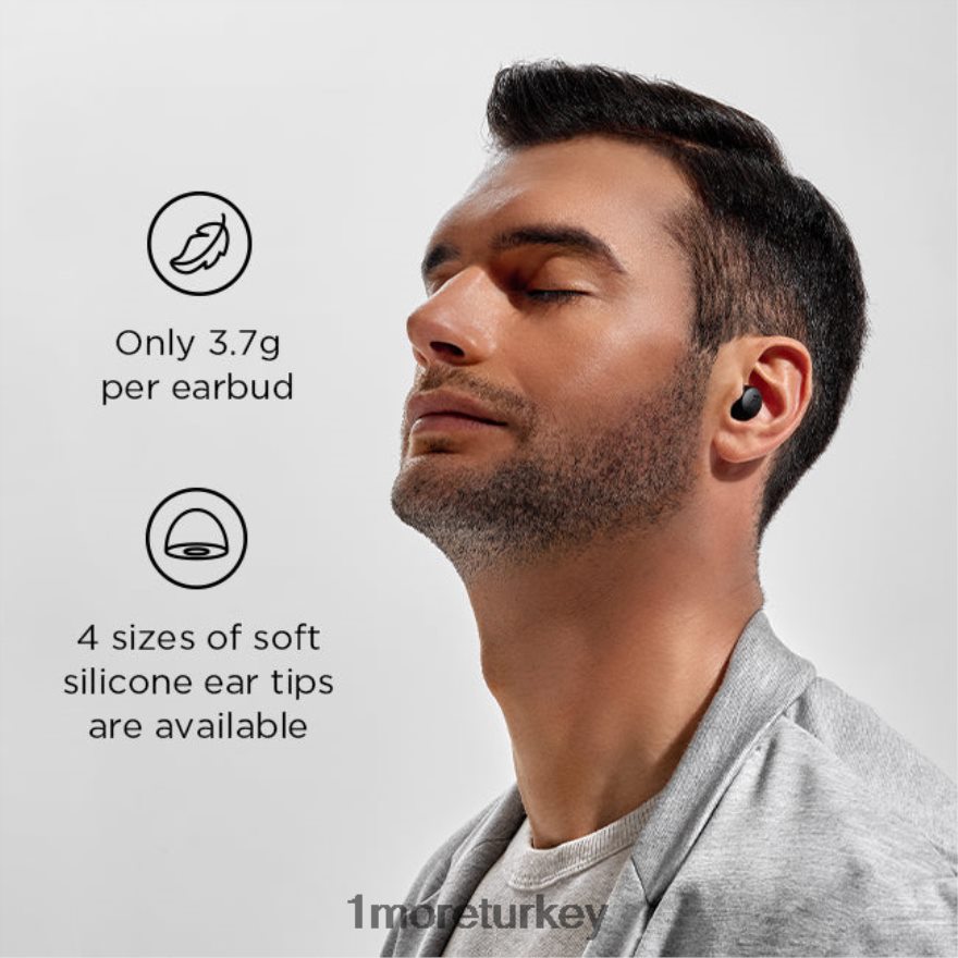 comfobuds mini gerçek kablosuz gürültü önleyici kulaklık obsidyen siyahı kulaklıklar L44JHJ9 1MORE