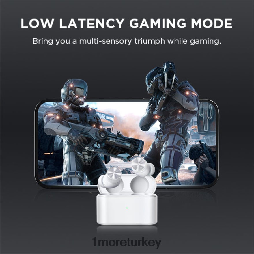 pistonbuds pro true kablosuz aktif gürültü önleyici kulaklık siyah kulaklıklar L44JHJ15 1MORE